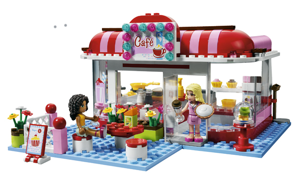 Lego Friends le café « Les jouets de Charlie Guerrier