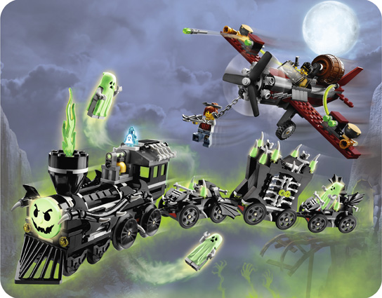 Lego, Monster Fighters, train fantôme